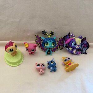 Set of Littlest Pet Shop Figurines